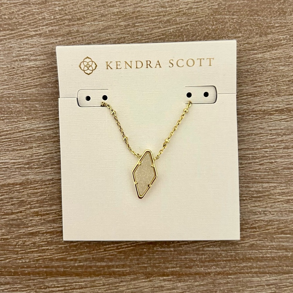 SOLD!! Kendra Scott Kinsley Drusy Necklace